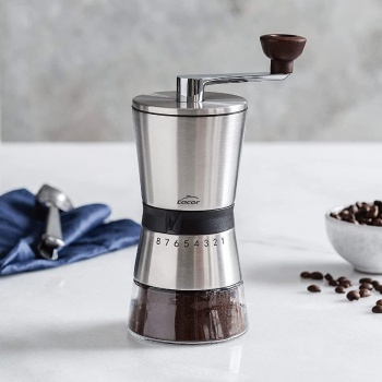 Мельница для кофе и семян Lacor 18.6x10.2x10см