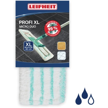 Сменная насадка для швабры Profi XL 42см micro duo тряпка для всех типов полов