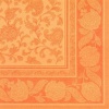 Салфетка 40x40см ROYAL Collection Ornaments оранжевая, 20шт