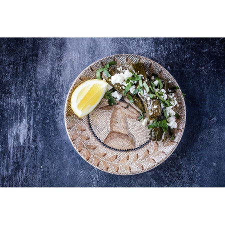 Тарелка плоская Ø16см с вертикальным бортом MESOPOTAMIA DEER Hygge