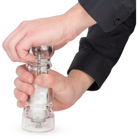 Мельница для соли NANCY Transparent 18см