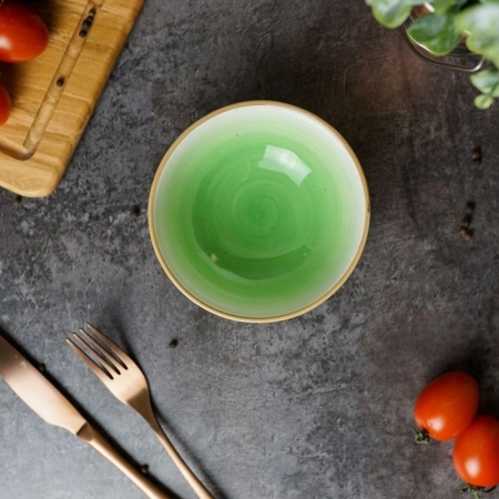 Салатник Ø13см 380мл THE SUN зеленый цвет