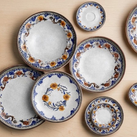 Дегустационная тарелка, салатник, соусник Ø11см 90мл Retro Floral Rita Degustation