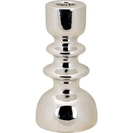 Подсвечник Ø8.2x(h)16.5см SILVER