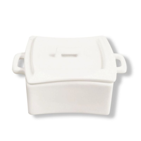 Блюдо для запекания и подачи 7.5см c ручками и крышкой - P.L. Proff Cuisine