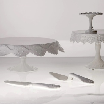 Подставка для торта Ø10x8см Sweetable белая, 2шт