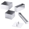 Форма для мусса 10x10x(h)4.5см Contacto