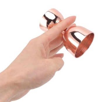 Джиггер фигурный 30/60мл Slim Waist Profi-Chef медный цвет