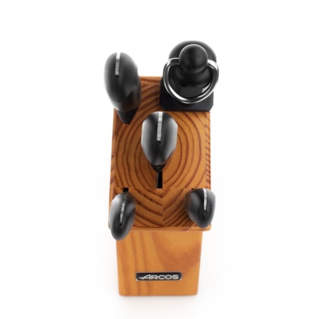 Набор кухонных ножей MAITRE - 4шт с мусатом на подставке