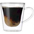 Чашки и кружки из стекла с двойными стенками