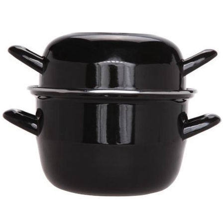 Кастрюля для мидий 2.8л HORECA Ø18x(h)17см чёрная