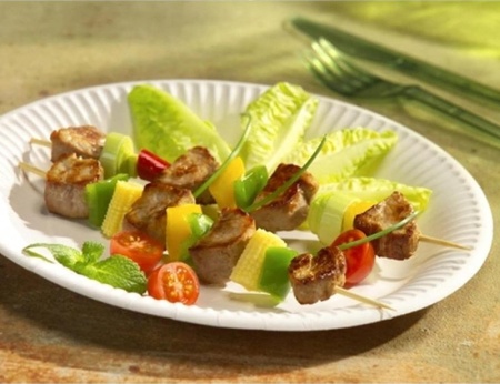 Тарелка Ø26см картон Pure белая, 50шт