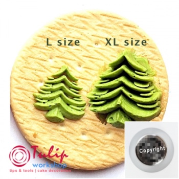 Насадка Рождественская Ель №117 (L размер)