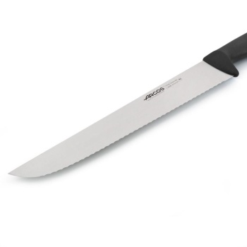 Нож рыбный 35см с рифлением 2900 черный