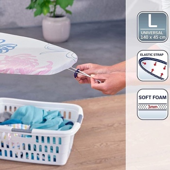 Чехол для доски гладильной Cotton Classic L/Universal 140x45см