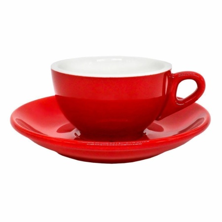 Кофейная пара 70мл BARISTA красная