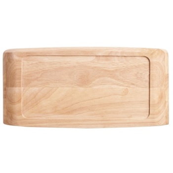 Тарелка 39.5x19см деревянная MEKKANO