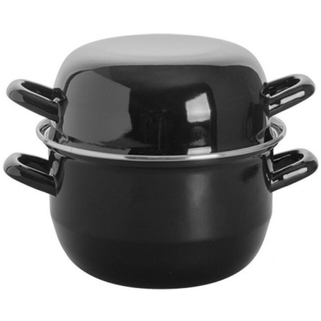 Кастрюля для мидий 2.8л HORECA Ø18x(h)17см чёрная