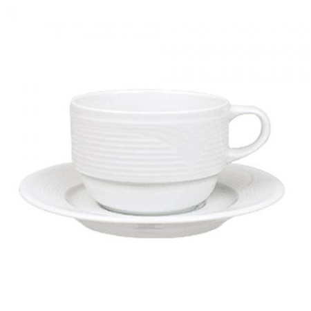 Чашка 230мл с блюдцем SATURN