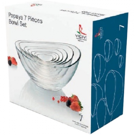 Набор салатниц PAPAYA, 7шт