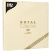 Салфетка 40x40см ROYAL Collection шампань, 20шт