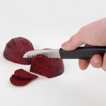 Нож-декоратор канеле 19см TOOLTIME волнообразный APS