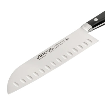 Нож сантоку 18см черный CLASSIC PRO