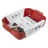 Емкость прямоугольная для запекания APPOLIA 25x15.5см 1.4л RED