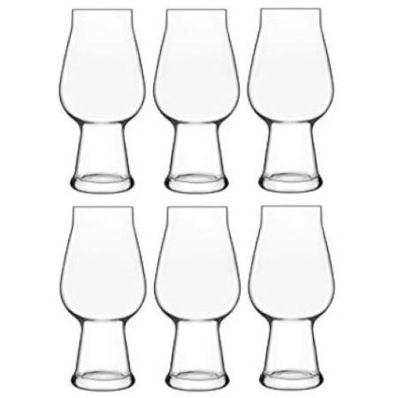 Набор бокалов для пива 540мл BIRRATEQUE IPA/white IPA, 6шт