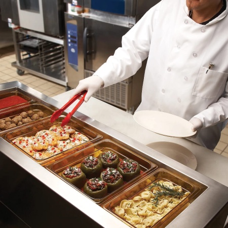 Щипцы сервировочные 30.5см Camwear красные Cambro