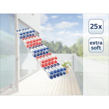 Набор бельевых прищепок, 25шт