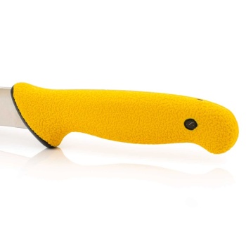 Нож мясной обвалочный 22см изогнутый DUO PRO желтый