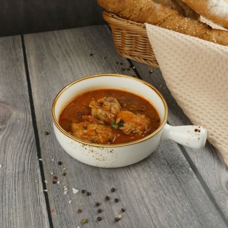 Блюдо для подачи 500мл Ø15см с ручкой Elegance THE SUN