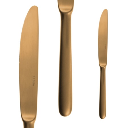 Нож столовый 23.4см Faro Gold