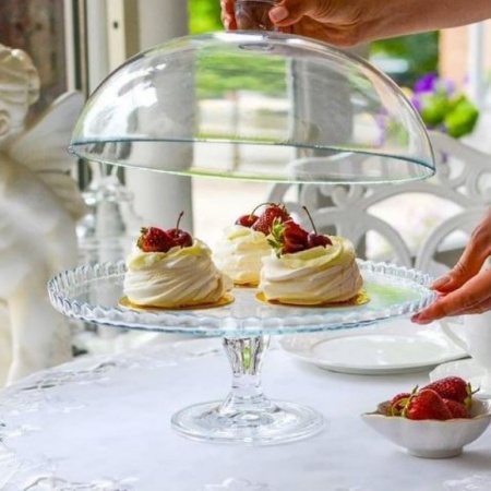Тортница на ножке с крышкой Ø32см PATISSERIE