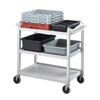 Тележка сервировочная 101.5x54x95см Cambro 180кг серая