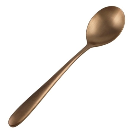 Ложка столовая 21см Alessi-Copper медный матовый цвет PVD покрытие