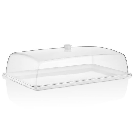 Гастроемкость GN 1/1 530x325x(h)17мм белая GastroPlast (PC)