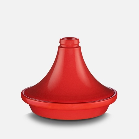 Тажин 1.6л Ø28x(h)21см красный