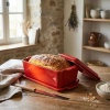 Емкость для запекания 20x11см APPOLIA Red с крышкой и прессом