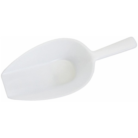 Совок для сыпучих продуктов 230мл Schneider белый пластик