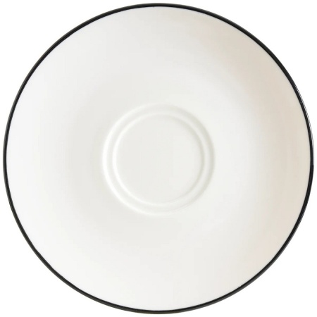 Блюдце Ø16см LINEA Black Gourmet
