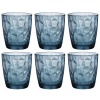 Набор стаканов для воды 305мл DIAMOND синий, 6шт