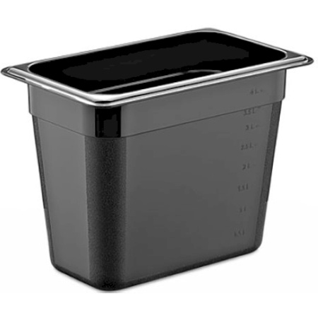 Гастроемкость GN 1/4 120мм черная