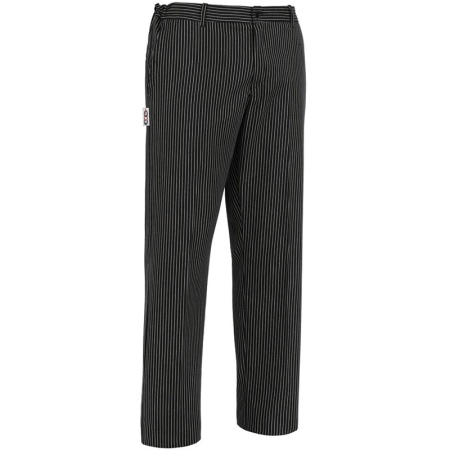 Брюки Evo Egochef - цвет gessato полоска - 65% полиэстер, 35% хлопок - 150г/м2 - размер L