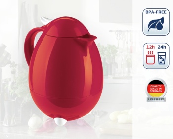 Термос 1л Columbus бордовый