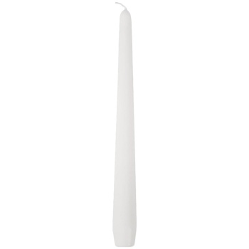 Свеча 25см Ø22мм белая Pap Star, 50шт