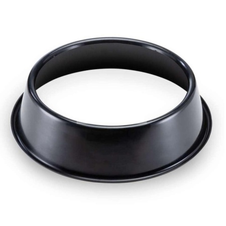 Нескользящая подставка для миски Ø22.5-28см (h)8см черная