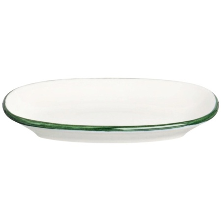 Тарелка овальная 15x8.5см LINEA Green Gourmet