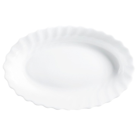 Тарелка овальная 22x14см TRIANON